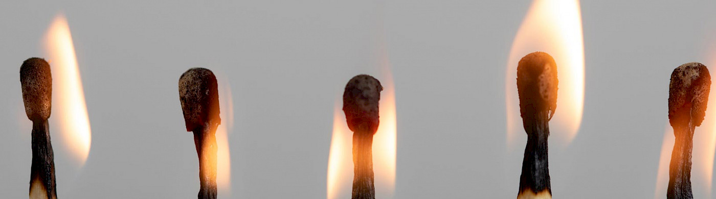 Burnout Brennende Zündhözer - ©