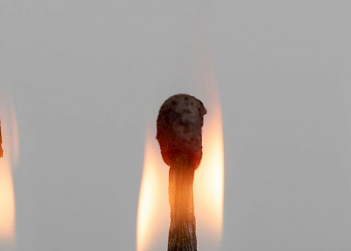 Burnout Brennende Zündhözer - ©